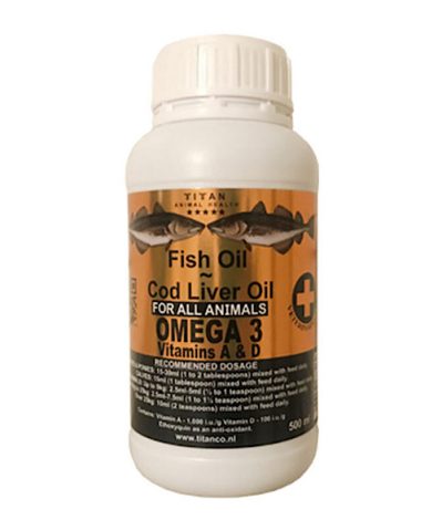 روغن کبد ماهی تیتان 500میل